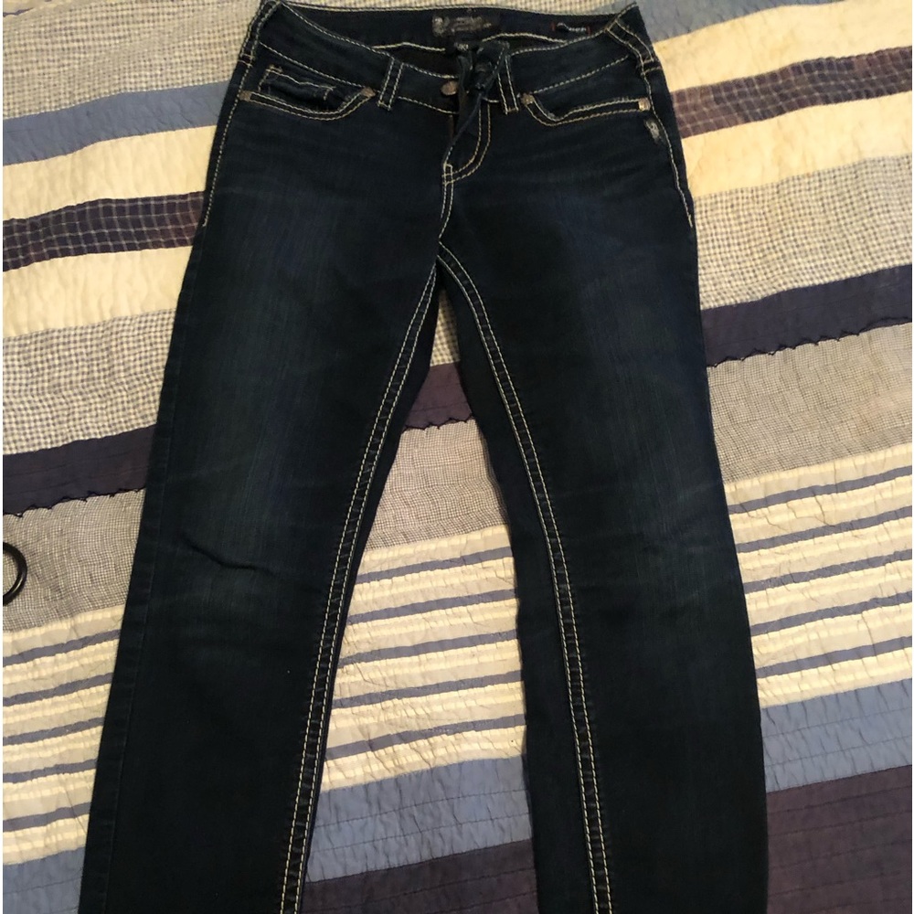 Womens Silver Suki jeans